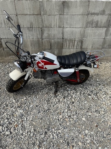 HONDA ホンダ モンキー z50J AB27 国産12Vカスタム 赤フレーム (ひで