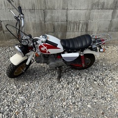 HONDA ホンダ モンキー z50J AB27 国産12Vカスタム 赤フレームの画像