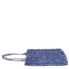 【美品】ANTEPRIMA アンテプリマ スクエア ワイヤーバッグ ハンドバック パープル系の画像