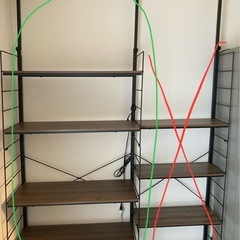 【ニトリ】突っ張り壁面収納Nポルダディープの画像