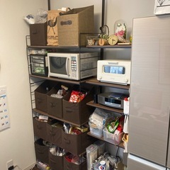 【ニトリ】突っ張り壁面収納Nポルダディープの画像