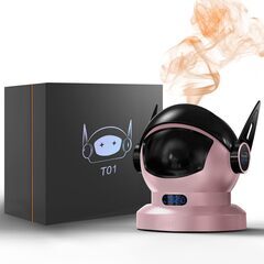 宇宙デザインアロマセラピーマシン7色RGBライト効果炎加湿器、8時間稼働、LCDディスプレイ湿度、RH湿度　　卸ます　転売OK　倒産品　まとめ売り　ネット商材　アマゾン引き上げ商品　メルカリ　副業の画像