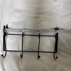 ドアフック　黒の画像