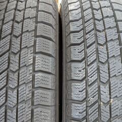 工賃込み　グッドイヤー２０２３年、２０２４年製冬タイヤ１４５／８０Ｒ１３　４本セットの画像