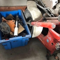 ホンダ カゴ付き シャリー バラバラ一式 4mini shaly カスタム 国産の画像