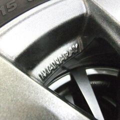 タイヤ ホイール タイヤ付きホイール マナレイスポーツ 4穴 PCD100 ET50 15インチ 5.5j 4本セット Laufenn 175/65R15 中古 札幌市厚別区の画像