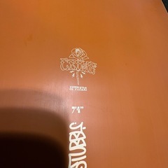 　ソフトぼボードCRIME MOTH STUBBY 7.4fの画像