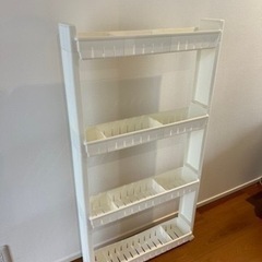 IKEA ラルソレLARSORE　隙間収納　隙間ワゴン　幅13センチの画像