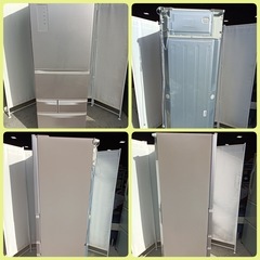 [八6508]  TOSHIBA  2016年製  ノンフロン冷凍冷蔵庫  426L  GR-J43G(NP)  外形寸法  幅600㎜  奥行703㎜  高さ1816㎜の画像