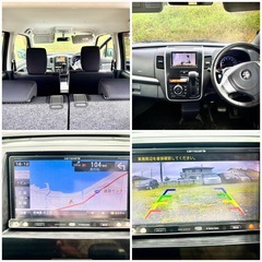 スズキワゴンR スティングレー　車検2年付、ナビ、テレビ、バックカメラ、プッシュスタートの画像