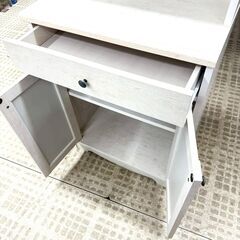 ニトリ/NITORI レンジ台 リズバレーSLM1260DWH レンジボード 家具の画像
