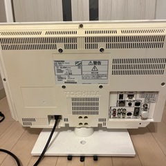 TOSHIBA 液晶カラーテレビ 19インチ　ジャンク品の画像