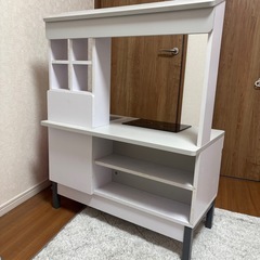 木製おままごとキッチン　お店屋さんごっこの画像