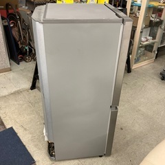 A2511-185 AQUA 2ドア冷蔵庫 シルバー AQR-13H 126L 2019年製 動作確認済み キズ汚れ有りの画像