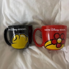 ディズニーマグカップ2個セットの画像