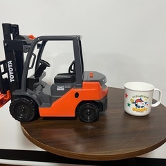 フォークリフト　　おもちゃの画像