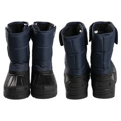 【お取引中】西松屋　キッズ　スノーブーツ　18cm  紺　新品未使用　タグ付きの画像