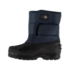 【お取引中】西松屋　キッズ　スノーブーツ　18cm  紺　新品未使用　タグ付きの画像