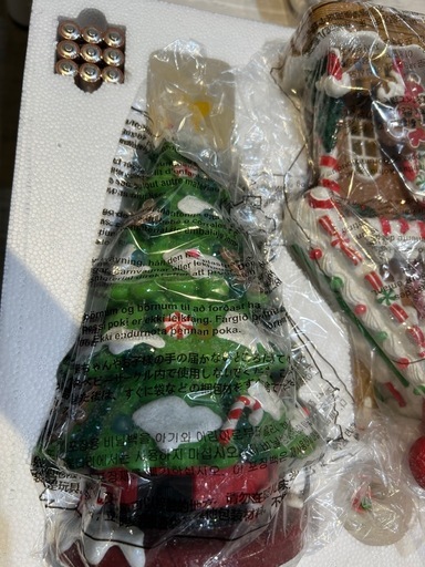 クリスマス商品【ディズニー】【クリスマスビレッジセット】未使用品【管理番号1112】野