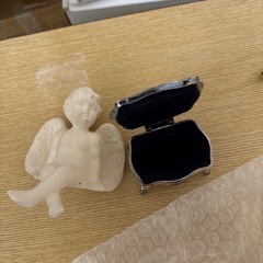 89)【無料　天使ちゃんと、指輪入れ】の画像