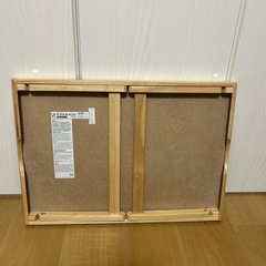 ★美品★IKEA DJURA ベッドトレイ ゴムノキ 廃盤品 折りたたみテーブル の画像