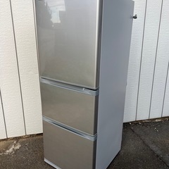 ■東芝 3ドア冷凍冷蔵庫 330L 2018年製■TOSHIBA VEGETA GR-M33S 自動製氷機能付 真ん中野菜室■3ドア冷蔵庫 2～3人用 中型冷蔵庫の画像