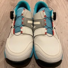 【新品未使用】26cm　安全靴 アシックス asics スニーカー ウィンジョブ CP309 BOA  ローカットの画像