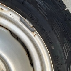 ジムニー　スタッドレスタイヤ+ホイールの画像