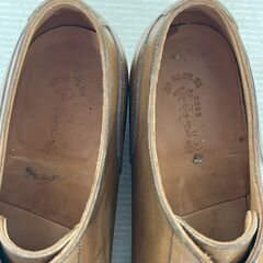 宮城興業 和創良靴 革靴 カスタムメイド 8 1/2 約27.5cm 内羽根 Uチップ メンズシューズ ビジネスシューズ シューキーパー付 Y2408の画像