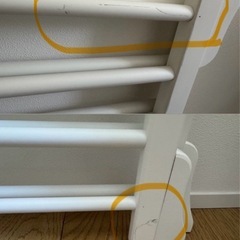 IKEA ベビーベット本体＋マットレスの画像