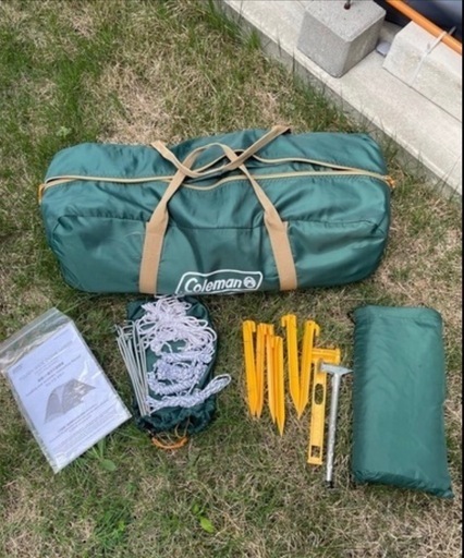 タフワイドドームIV/300 約300×300！　専用グランドシート セット キャンプテント Coleman 大きい 5〜6人用 タフドーム