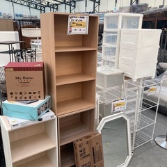【11/15(土)、11/6(日)限定セール】【全品2000円以内】 プラスチックチェスト 収納ラック カラーボックス ランドリー　チェスト チェア 本棚　検)一人暮らし　ファミリー　冷蔵庫　洗濯機　オフィス　事務　テーブル　ラック　収納　家具　ソファ　キッチン 食器棚 ワゴン 棚 椅子 スツール チェア　セールついでに倉庫の中の販売家具みてください！！の画像