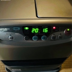 【商談中】★三菱/MITSUBISHI 石油ファンヒーター　KD-F32B-N 8～11畳　 暖房器具　9Lタンク 手が汚れないキャップ付の画像