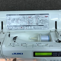 日本製★文字模様★JUKI家庭用CPミシンHZL-T8100★整備済の画像