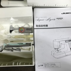 日本製★文字模様★JUKI家庭用CPミシンHZL-T8100★整備済の画像