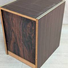 かわいい 引き出し4段 小物入れ 収納ケース ミニタンス 収納家具 古道具 昭和レトロ 幅31 奥行36 高さ42㌢位　の画像