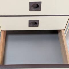 かわいい 引き出し4段 小物入れ 収納ケース ミニタンス 収納家具 古道具 昭和レトロ 幅31 奥行36 高さ42㌢位　の画像