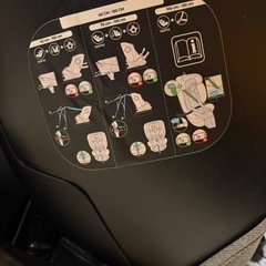 360回転チャイルドシート美品の画像
