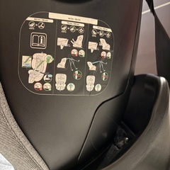 360回転チャイルドシート美品の画像