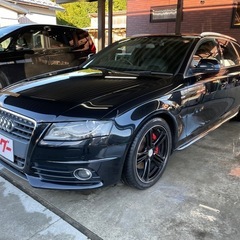 アウディA4アバントSライン4WD車検取立て！社外マフラー青森岩手秋田の画像