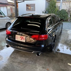 アウディA4アバントSライン4WD車検取立て！社外マフラー青森岩手秋田の画像