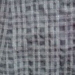 ダークグレー×ライトグレー チェック柄 キャミソールワンピース Mくらいの画像