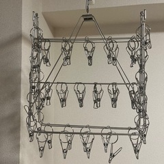 [受渡予定者の指定済み]ステンレス　角ハンガー　ピンチハンガーの画像