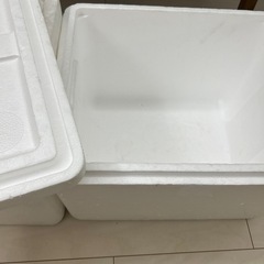 発泡スチロールケース　2点の画像