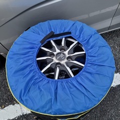 PCD100 4H 14x5.5 et38 MiD Euro S Stream ホイール４セット＋タイヤカバーの画像