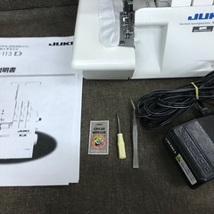 作動送り★JUKIロックミシンMO113D★整備品の画像