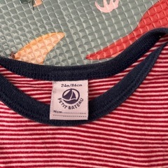 5点セットPetit Bateauボディースーツ86の画像