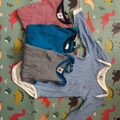 5点セットPetit Bateauボディースーツ86の画像