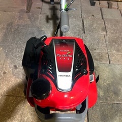 現行モデル美品/整備済実働中古品【ホンダ　ミニ耕運機/管理機　プチな　FG201】程度良いです。コンパクトで持ち運び楽々。引き取り希望🙇‍♂️の画像