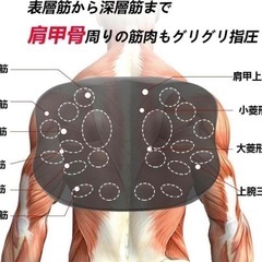 肩凝り改善❗️残り1個❗️肩甲骨はがしピロー　マッサージ　ダイエット　首肩凝りの画像